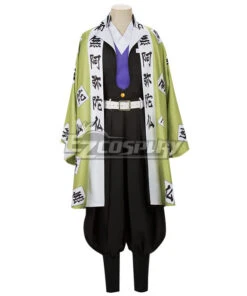 Demon Slayer: Kimetsu No Yaiba Gyomei Himejima Cosplay Costume -EZCOSPLAY SHOP demon slayer kimetsu no yaiba gyomei himejima cosplay costume 2