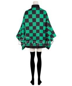Demon Slayer: Kimetsu No Yaiba Kamado Tanjirou Female Cosplay Costume -EZCOSPLAY SHOP demon slayer kimetsu no yaiba kamado tanjirou female cosplay costume 004