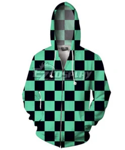 Demon Slayer: Kimetsu No Yaiba Kamado TanjirouHoodie Cosplay Costume