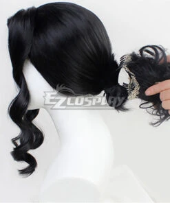 Demon Slayer: Kimetsu No Yaiba Kibutsuji Muzan Female Black Cosplay Wig -EZCOSPLAY SHOP demon slayer kimetsu no yaiba kibutsuji muzan female black cosplay wig 5