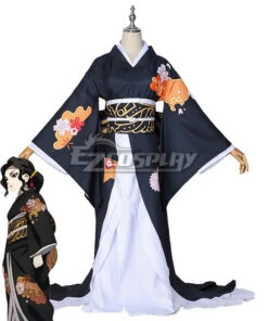 Demon Slayer: Kimetsu No Yaiba Kibutsuji Muzan Female Kimono Cosplay Costume -EZCOSPLAY SHOP demon slayer kimetsu no yaiba kibutsuji muzan female kimono cosplay costume 1