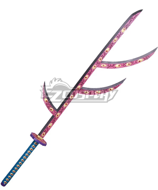 Demon Slayer: Kimetsu No Yaiba Kokushibou Kokushibo Tsugikuni Michikatsu Demon Sword Cosplay Weapon - Image 2