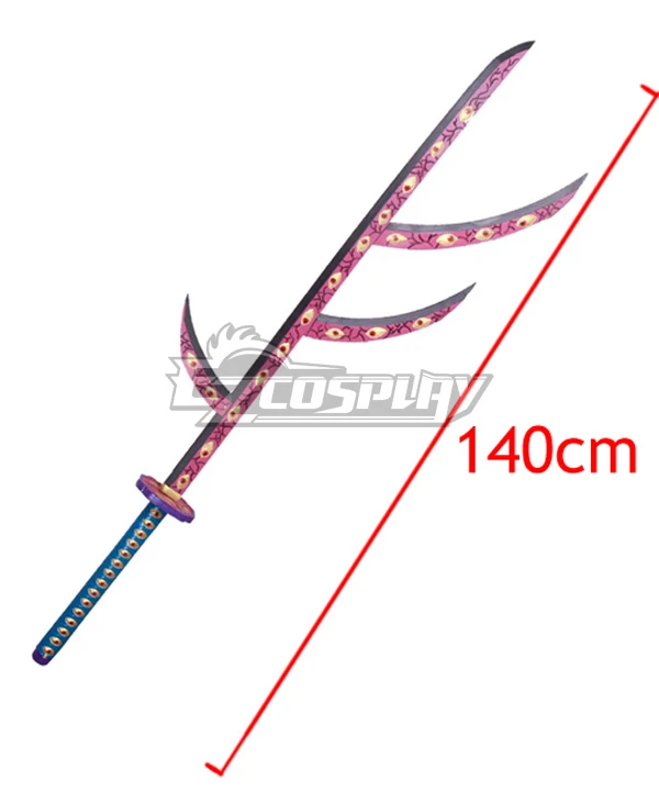 Demon Slayer: Kimetsu No Yaiba Kokushibou Kokushibo Tsugikuni Michikatsu Demon Sword Cosplay Weapon - Image 3