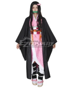 Demon Slayer: Kimetsu No Yaiba Nezuko Kamado Cosplay Costume -EZCOSPLAY SHOP demon slayer kimetsu no yaiba nezuko kamado cosplay costume 12