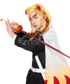 Demon Slayer: Kimetsu No Yaiba Rengoku Kyoujurou Cosplay Costume -EZCOSPLAY SHOP demon slayer kimetsu no yaiba rengoku kyoujurou cosplay costume 004