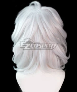 Demon Slayer: Kimetsu No Yaiba Rui Silver Cosplay Wig -EZCOSPLAY SHOP demon slayer kimetsu no yaiba rui silver cosplay wig 3