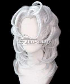 Demon Slayer: Kimetsu No Yaiba Rui Silver Cosplay Wig -EZCOSPLAY SHOP demon slayer kimetsu no yaiba rui silver cosplay wig 4