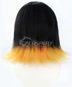Demon Slayer: Kimetsu No Yaiba Susamaru Black Golden Cosplay Wig 7 Demon Slayer: Kimetsu No Yaiba Susamaru Black Golden Cosplay Wig -EZCOSPLAY SHOP demon slayer kimetsu no yaiba susamaru black golden cosplay wig 4
