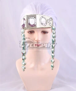 Demon Slayer: Kimetsu No Yaiba Tengen Uzui White Cosplay Wig 7 Demon Slayer: Kimetsu No Yaiba Tengen Uzui White Cosplay Wig -EZCOSPLAY SHOP demon slayer kimetsu no yaiba uzui tengen white cosplay wig 2