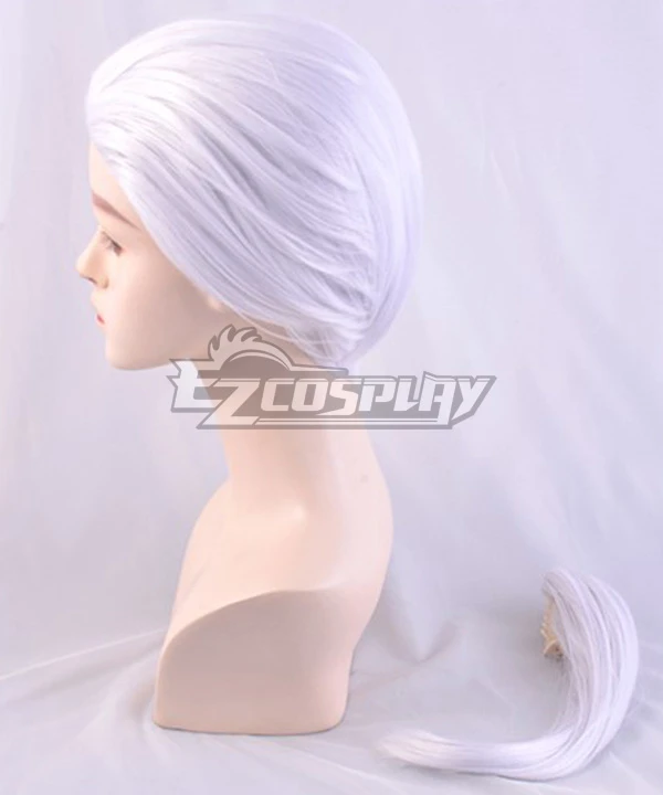 Demon Slayer: Kimetsu No Yaiba Tengen Uzui White Cosplay Wig 3 Demon Slayer: Kimetsu No Yaiba Tengen Uzui White Cosplay Wig - Image 3