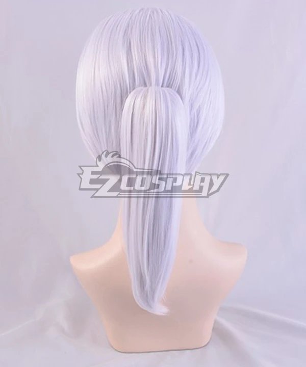 Demon Slayer: Kimetsu No Yaiba Tengen Uzui White Cosplay Wig 4 Demon Slayer: Kimetsu No Yaiba Tengen Uzui White Cosplay Wig - Image 4