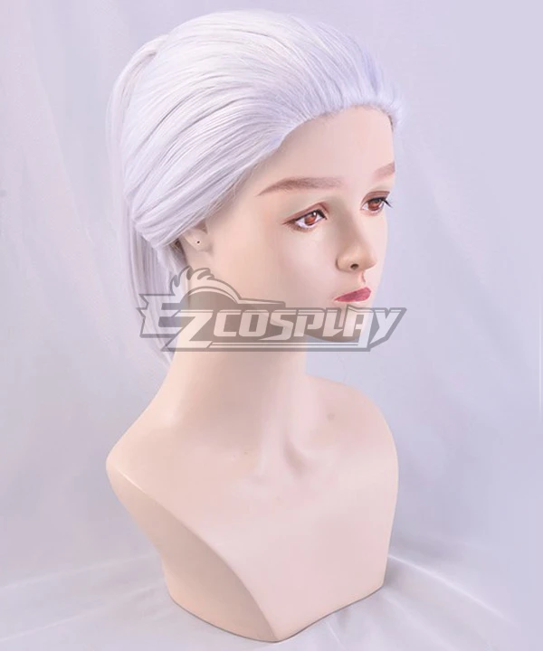 Demon Slayer: Kimetsu No Yaiba Tengen Uzui White Cosplay Wig 6 Demon Slayer: Kimetsu No Yaiba Tengen Uzui White Cosplay Wig - Image 6