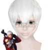 Devil May Cry 3 Dante Silver White Cosplay Wig -EZCOSPLAY SHOP devil may cry 3 dante silver white cosplay wig