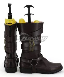 Devil May Cry 5 Dante Brown Shoes Cosplay Boots -EZCOSPLAY SHOP devil may cry 5 dante brown shoes cosplay boots 3