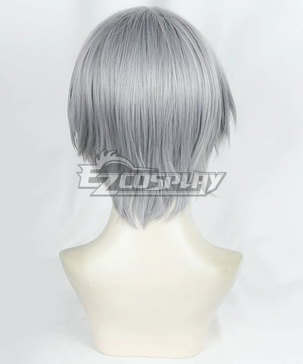 Devil May Cry 5 Dante Silver White Cosplay Wig 2 Devil May Cry 5 Dante Silver White Cosplay Wig - Image 2