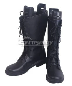 Devil May Cry 5 Nero Black Shoes Cosplay Boots -EZCOSPLAY SHOP devil may cry 5 nero black shoes cosplay boots 2