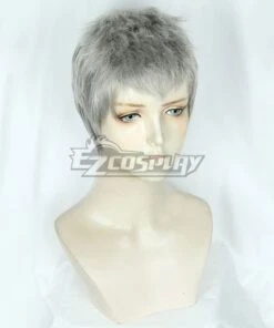 Devil May Cry 5 Nero Silver Cosplay Wig -EZCOSPLAY SHOP devil may cry 5 nero sliver cosplay wig 4