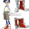 Digimon AdventureJoe Kido Red Cosplay Shoes -EZCOSPLAY SHOP digimon adventure joe kido red cosplay shoes 1