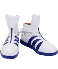 Digimon Frontier Koji Minamoto White Blue Cosplay Shoes -EZCOSPLAY SHOP digimon frontier koji minamoto white blue cosplay shoes 2