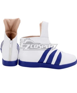 Digimon Frontier Koji Minamoto White Blue Cosplay Shoes -EZCOSPLAY SHOP digimon frontier koji minamoto white blue cosplay shoes 4