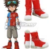 Digimon Xros Wars Taiki Kudou Red Cosplay Shoes -EZCOSPLAY SHOP digimon xros wars taiki kudou red cosplay shoes 1