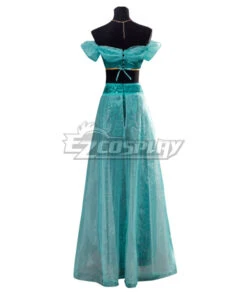 Disney Aladdin Princess Jasmine Dress Cosplay Costume - New Edition -EZCOSPLAY SHOP disney aladdin princess jasmine dress cosplay costume new edition 5