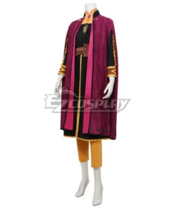 Disney Frozen 2 Anna New Edition Cosplay Costume -EZCOSPLAY SHOP disney frozen 2 anna new edition cosplay costume 3