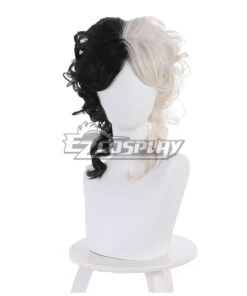 Disney Movie Cruella De Vil Black Silver Cosplay Wig D Edition -EZCOSPLAY SHOP disney movie cruella de vil black silver cosplay wig d edition 7