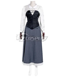 Disney Sleeping Beauty Maid Aurora Briar Rose Cosplay Costume -EZCOSPLAY SHOP disney sleeping beauty maid cosplay costume 2