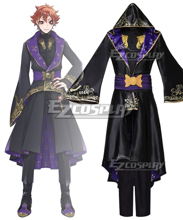 Disney: Twisted-Wonderland Riddle Robes Uniform Cosplay Costume 1 Disney: Twisted-Wonderland Riddle Robes Uniform Cosplay Costume