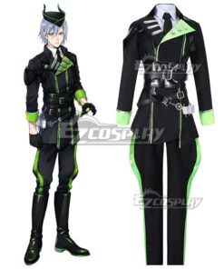 Disney Twisted Wonderland Diasomnia Silver Cosplay Costume