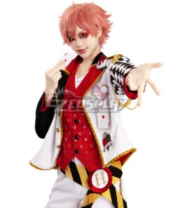 Disney Twisted Wonderland Heartslabyul Ace Trappola Cosplay Costume -EZCOSPLAY SHOP disney twisted wonderland heartslabyul ace trappola cosplay 05