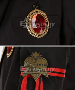 Disney Twisted Wonderland Heartslabyul Riddle Rosehearts Cosplay Costume -EZCOSPLAY SHOP disney twisted wonderland heartslabyul riddle rosehearts cosplay costume 6