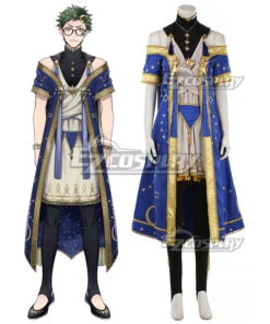 Disney Twisted Wonderland Heartslabyul Trey Clover Starry Clothes Cosplay Costume