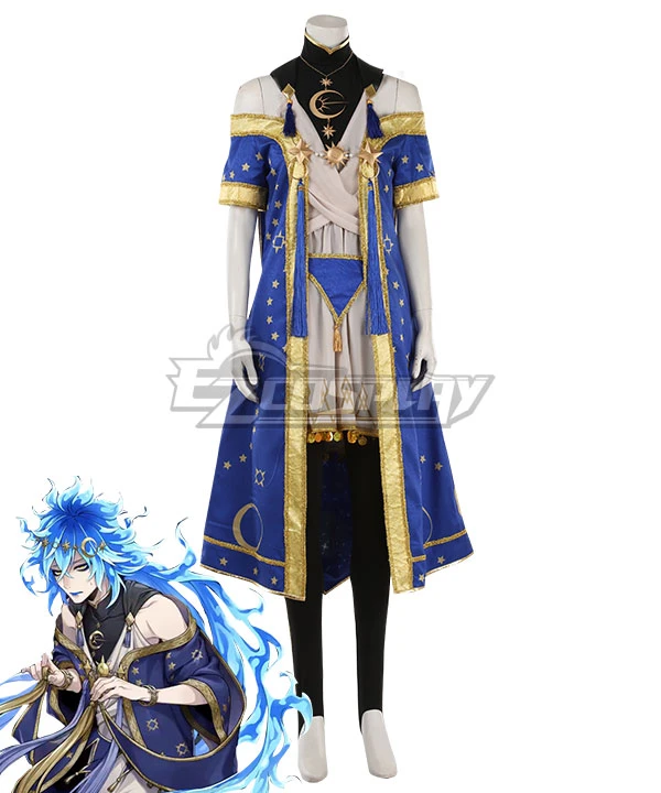 Disney Twisted Wonderland Ignihyde Idia Shroud SR Starry Clothes Cosplay Costume 3 Disney Twisted Wonderland Ignihyde Idia Shroud SR Starry Clothes Cosplay Costume - Image 3