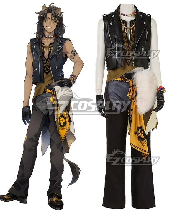 Disney Twisted Wonderland Leona Kingscholar Cosplay Costume 1 Disney Twisted Wonderland Leona Kingscholar Cosplay Costume