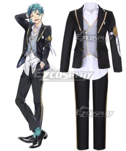 Disney Twisted Wonderland Octavinelle Floyd Leech Uniform Cosplay Costume