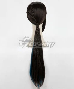 Disney Twisted Wonderland Scarabia Jamil Viper Black Cosplay Wig -EZCOSPLAY SHOP disney twisted wonderland scarabia jamil viper black 4