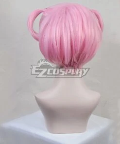 Doki Doki Literature Club! DDLC Natsuki Pink Cosplay Wig -EZCOSPLAY SHOP doki doki literature ddlc natsuki pink cosplay wig 3