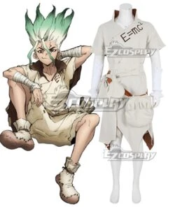 Dr.Stone Senku Ishigami Cosplay Costume