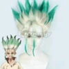 Dr.Stone Senku Ishigami Golden Green Cosplay Wig -EZCOSPLAY SHOP dr.stone senku ishigami golden green cosplay wig 1