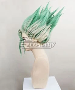 Dr.Stone Senku Ishigami Green Cosplay Wig 9 Dr.Stone Senku Ishigami Green Cosplay Wig -EZCOSPLAY SHOP dr.stone senku ishigami green cosplay wig 4