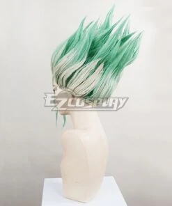 Dr.Stone Senku Ishigami Green Cosplay Wig 10 Dr.Stone Senku Ishigami Green Cosplay Wig -EZCOSPLAY SHOP dr.stone senku ishigami green cosplay wig 5