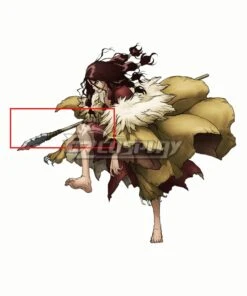 Dr.Stone Tsukasa Shishio Taiju Oki Spear Cosplay Weapon Prop