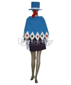 Ace Attorney Gyakuten Saiban Trucy Wright Cosplay Costume -EZCOSPLAY SHOP eaay008 3