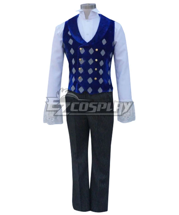 Alice In Wonderland:Through The Looking Glass Mad Hatter Cosplay Costume 5 Alice In Wonderland:Through The Looking Glass Mad Hatter Cosplay Costume - Image 5
