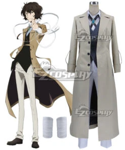 Bungou Stray Dogs Osamu Dazai Cosplay Costume