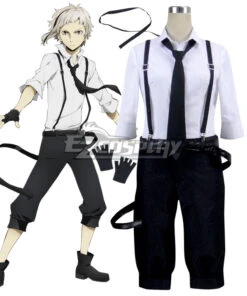 Bungou Stray Dogs Atsushi Nakajima Cosplay Costume