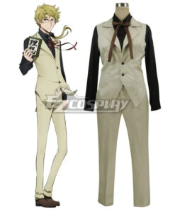 Bungou Stray Dogs Doppo Kunikida Cosplay Costume