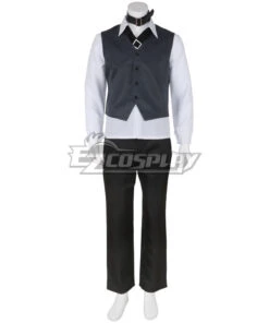 Bungou Stray Dogs Chuya Nakahara Black Cosplay Costume -EZCOSPLAY SHOP ebsd011 4